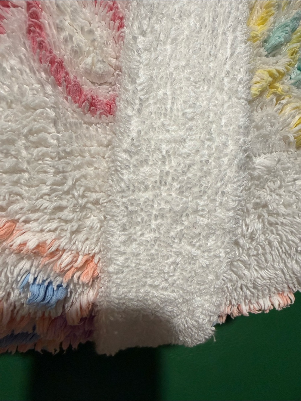 Canyon Group Vintage Chenille Floral Robe size L - Picture 15 of 15